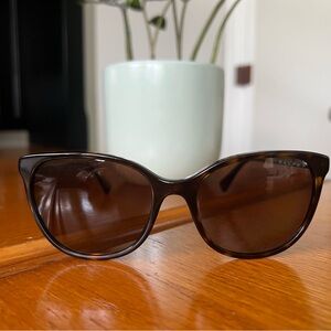 Ralph Lauren Brown Tortoise Polarized Sunglasses